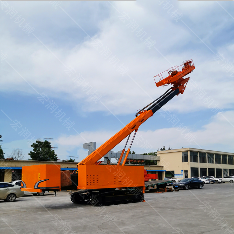 履帶護坡錨固鉆機運至貴州現場(chǎng)驗收